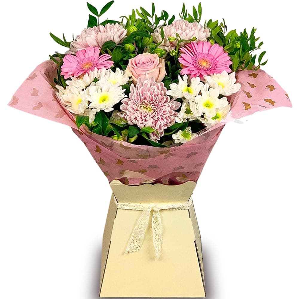 Strawberries & Cream Bouquet, Fresh Flowers for Mother's Day, Birthday, Anniversary, Thank… product image