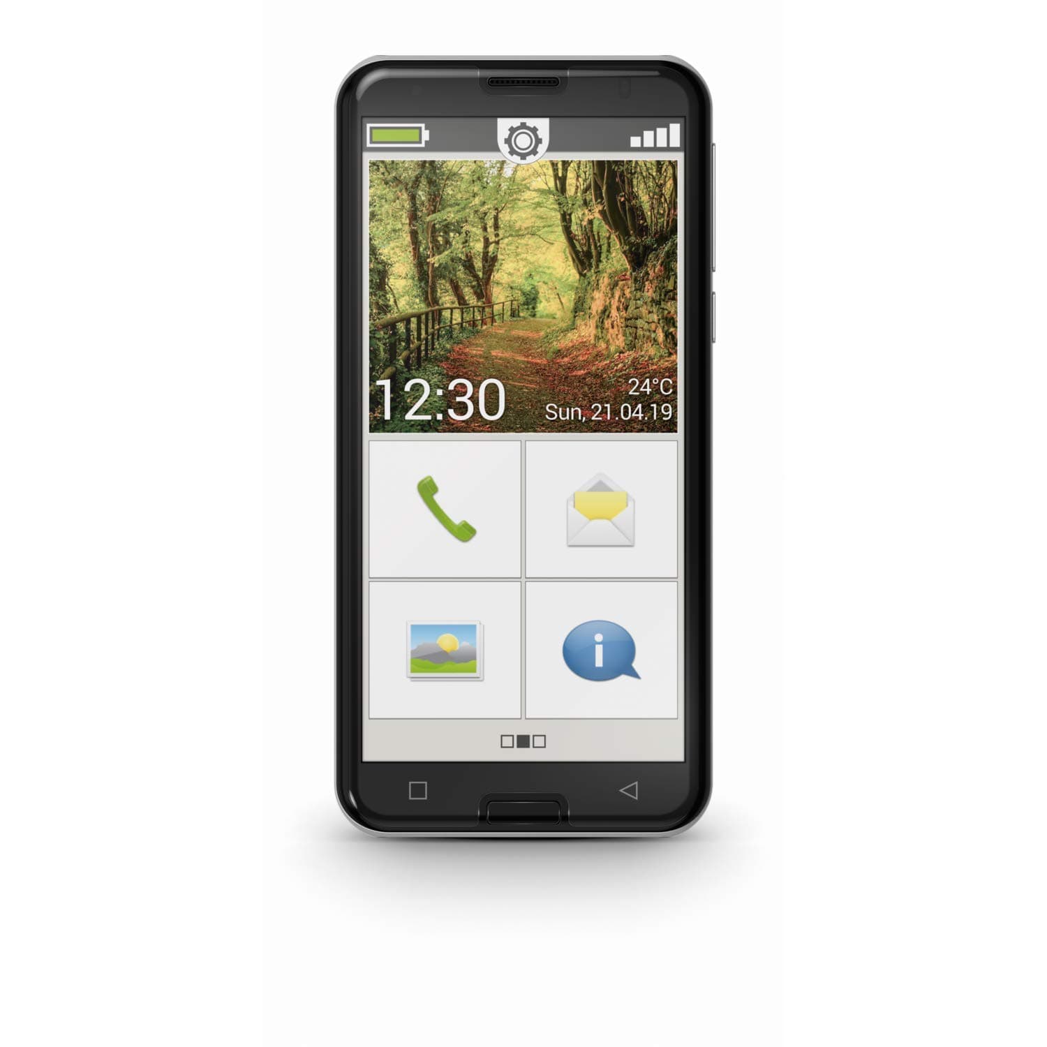 emporiaSMART3 | Senior mobile phone 4G VoLTE | No-contract senior smartphone | Mobile phone… product image