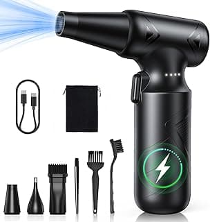 ONEWAY Compressed Air Duster for PC,150000RPM Super Power Air Blower,Rechargeable Cordless… product image