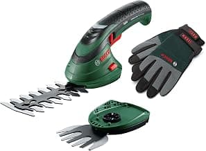 Isio Battery Grass Shears Set (3.6 Volt, Blade Length 12 cm, Blade Spacing 8 mm, with XL… product image