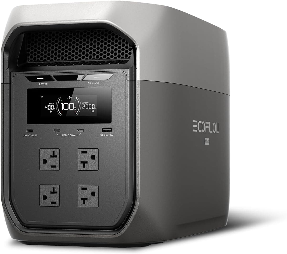 DELTA 3 Max Portable Power Station, 2048Wh LFP Battery, 2400W product image
