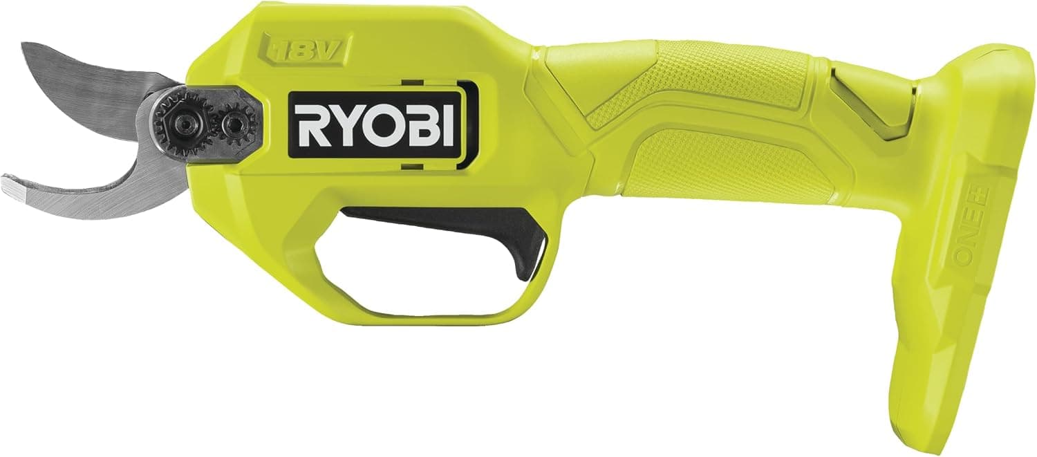 RYOBI - ONE+ RY18SCA-0 18V Cordless Pruning Shears – Cuts up to 25 mm, Steel Blade, Active… product image