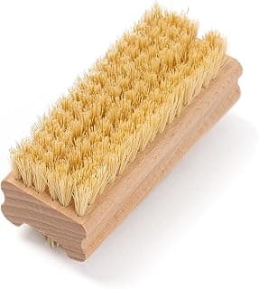 Eco Bath Natural Sisal Nail Brush - Eco-Friendly Double-Sided Nail Cleaning Brush with Firm… product image