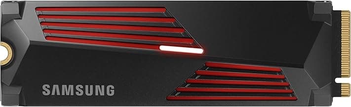990 PRO NVMe M.2 SSD with Heatsink, 2TB, PCIe 4.0, 7450MB/s Read, 6900MB/s Write, Internal SSD… product image