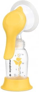Harmony Manual Breast Pump, Compact Swiss Design with PersonaFit Flex Shields and Medela's… product image