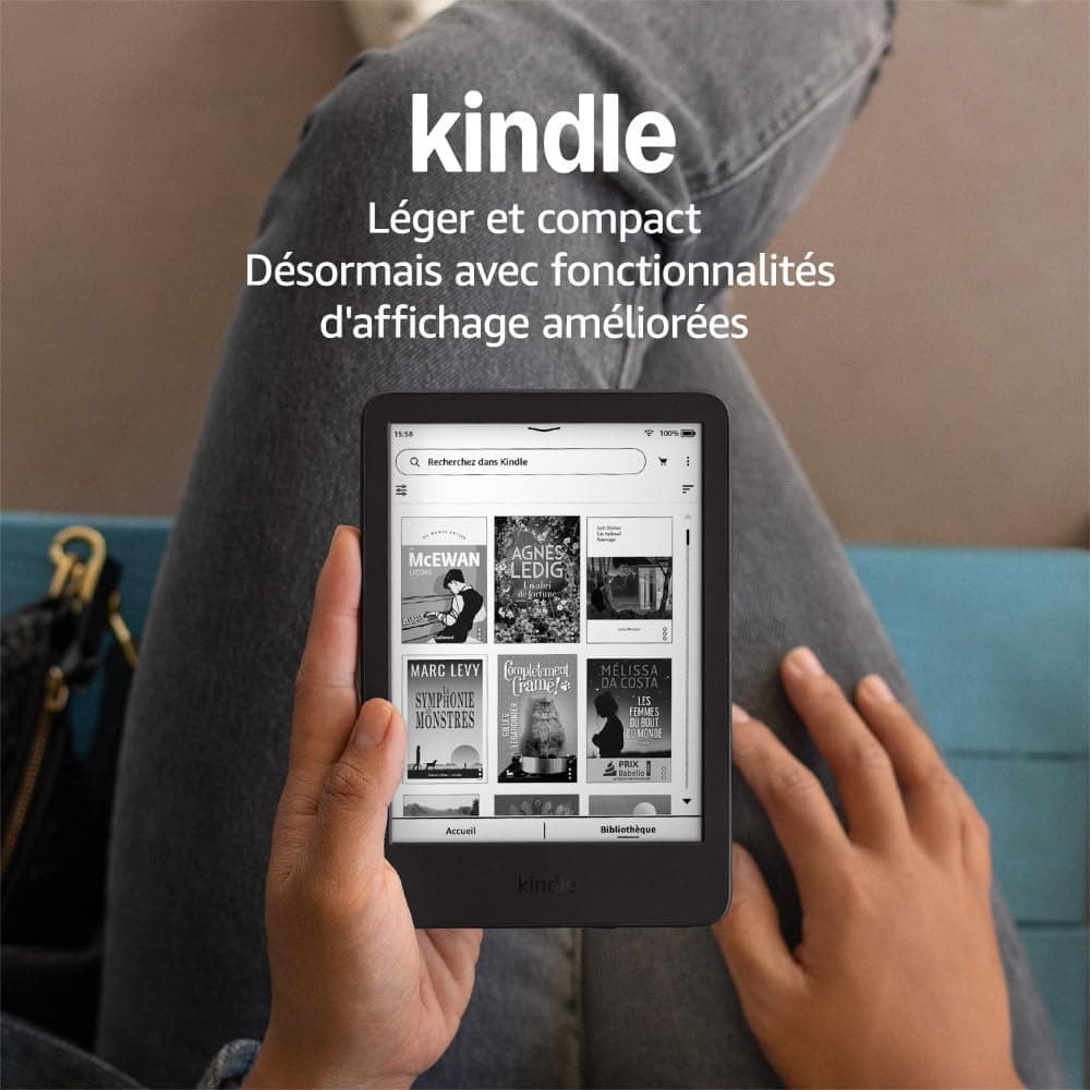 Kindle (16 GB) - Lightest and most compact Kindle, with glare-free display, faster page turns,… product image