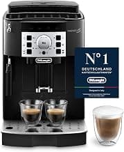 Magnifica S ECAM 22.110.B fully automatic coffee machine with milk frother for cappuccino,… product image