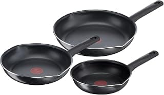 Day By Day On B56490 3-Piece Frying Pan Set 20/24/28 cm Non-Stick Coating, Thermal Signal at… product image
