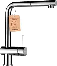 Epos Chrome Kitchen Tap I High Pressure Tap with Extendible Hose Spray I 360° Rotatable I Sink… product image