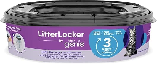 LitterLocker by Litter Genie, XL Refill Cassette, Original Special Film with Odour Barrier… product image