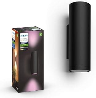 Philips Hue Appear Colour Smart Outdoor LED Wandleuchte (1.180 lm), dimmbare Außenleuchte für… product image