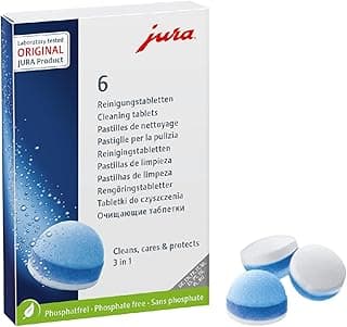 JURA original - 3-Phasen-Reinigungstabletten für 6 Reinigungen - TÜV-zertifizierte Hygiene - 6… product image