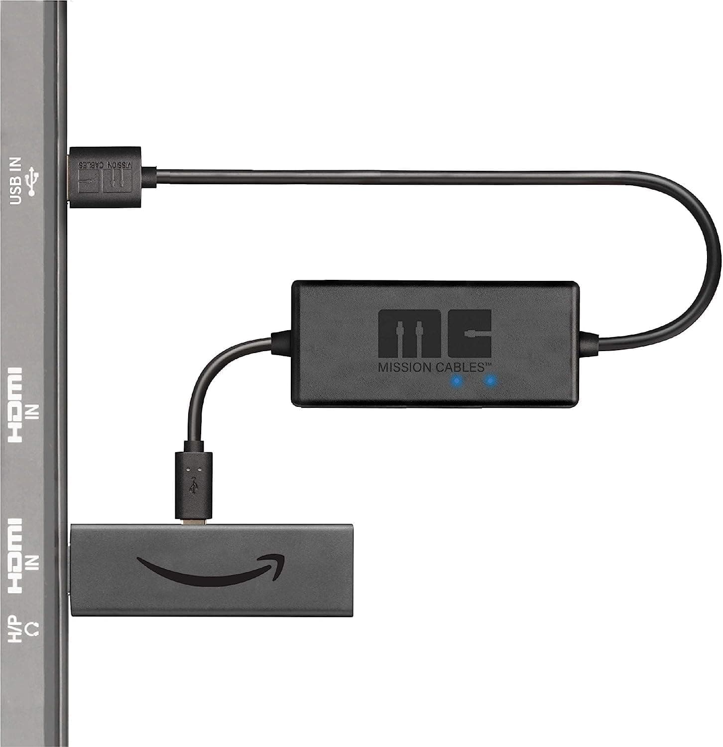 Mission USB Power Cable for Amazon Fire TV (Eliminates the Need for AC Adapter) product image