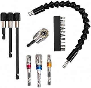 Flexible Drill Extension Set For Bosch Professional GDX 18V-210 2022-2026,360° Angle Adapter Kit product image