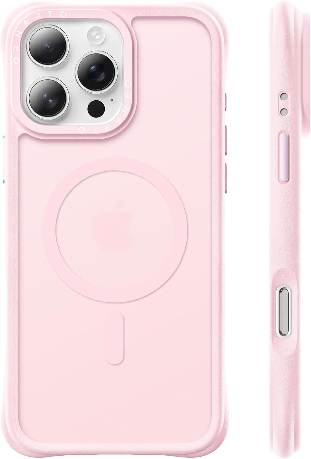 ORNARTO AirBuffer für iPhone 16 Pro Hülle für MagSafe, Matt - Rosa product image