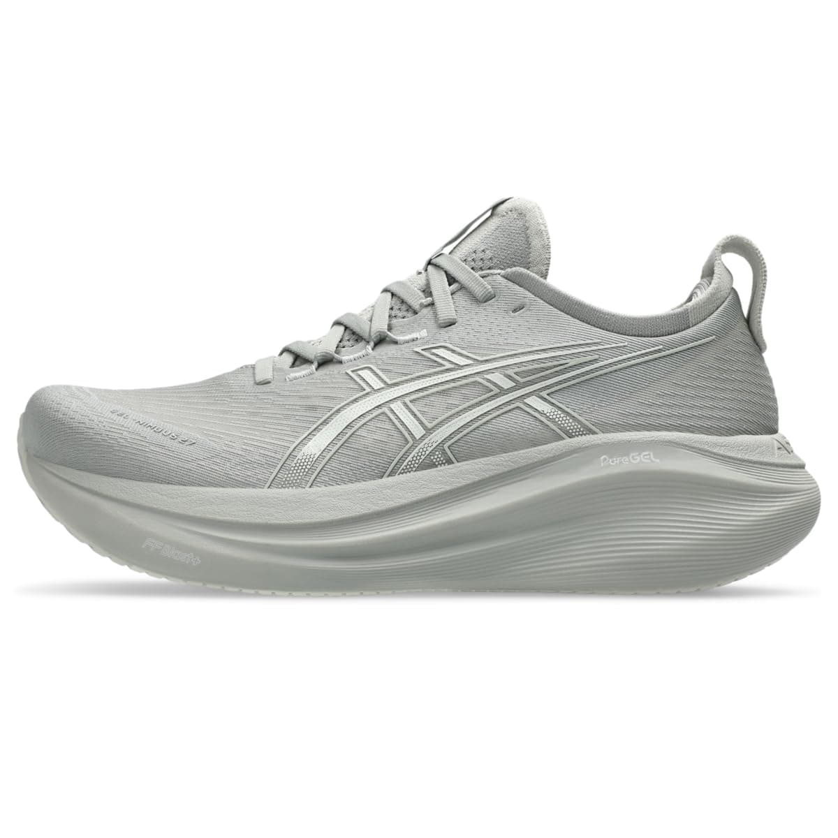 ASICS Herren Gel-Nimbus 27 Laufschuhe, Seal Grey/Lake Grey, 12.5 product image