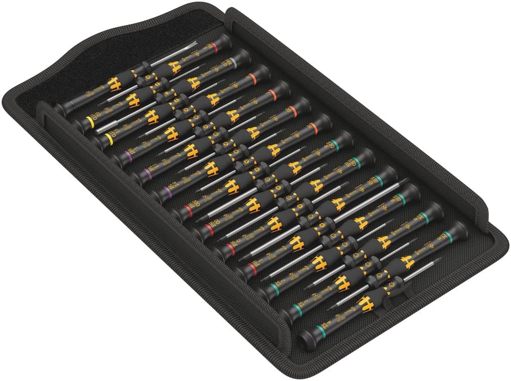 Wera Kraftform Micro ESD Big Pack 1 Screwdriver Set for Electronics, 25 Pieces product image