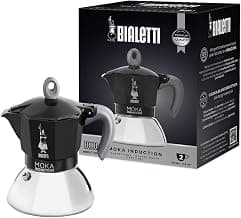Bialetti - Moka Induction, Moka-Kanne, Geeignet für Alle Herdarten, 2 Tassen Espresso (100ml),… product image