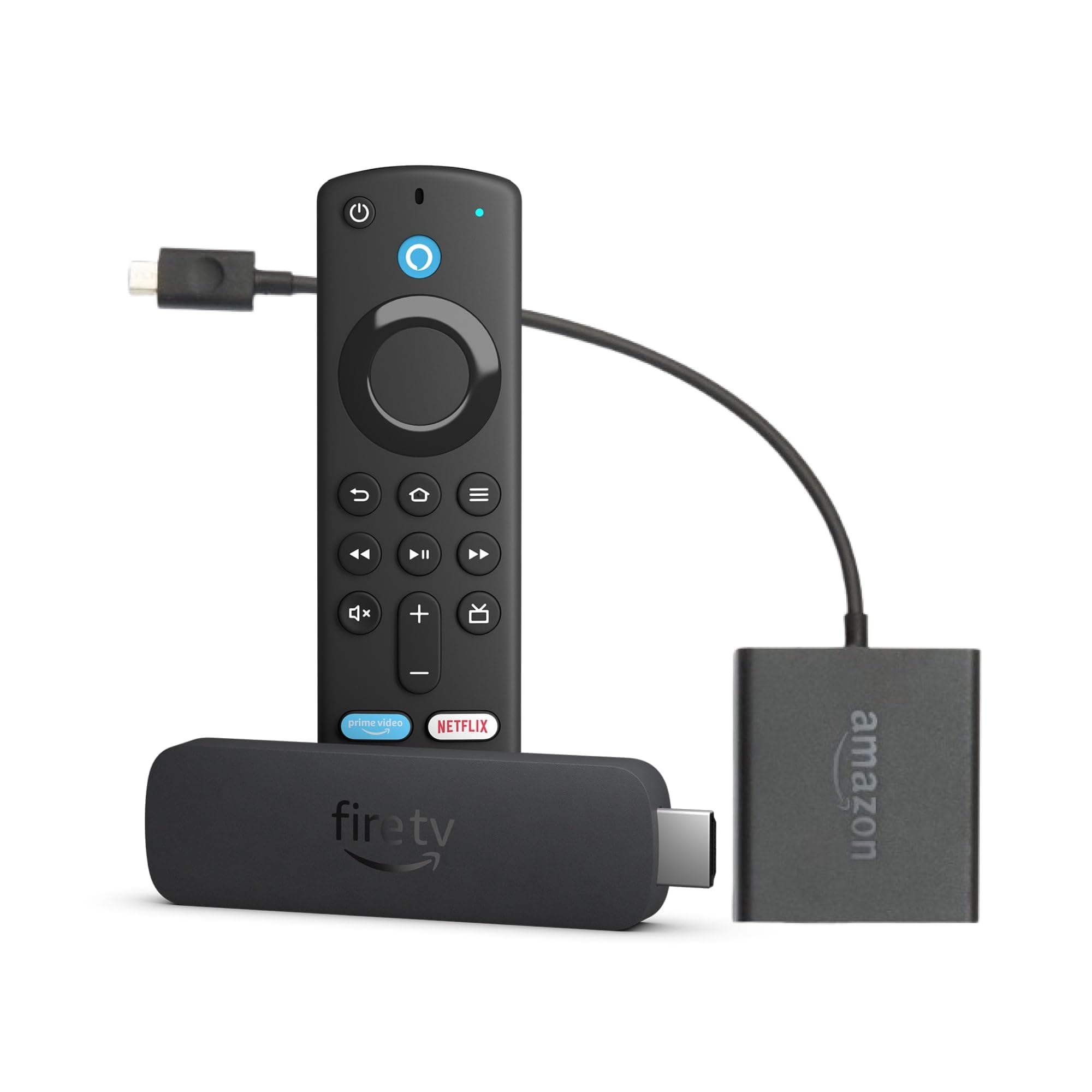 Amazon Fire TV Stick 4K Max (Newest gen) and Amazon Ethernet Adaptor product image