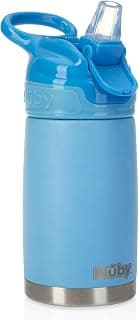 Flip-It Insulated Stainless Steel Water Bottle, 300 ml, Ages 18 Months, Blue | Leak-proof… product image