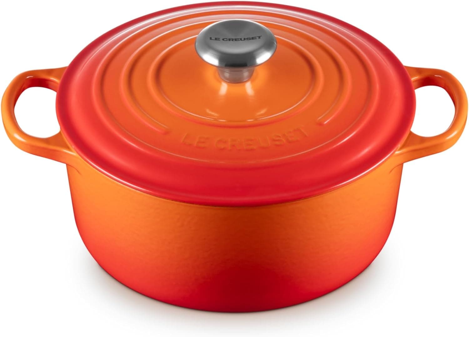 Le Creuset Signature Gusseisen-Bräter mit Deckel, Ø 24 cm, Rund, Für alle Herdarten und… product image