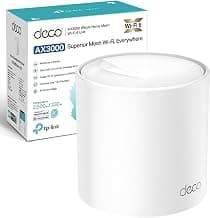 TPLink Deco X50 AX3000 Whole Home AIDriven Mesh WiFi 6 System DualBand mit GigabitPorts… product image