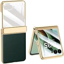 Leather Case for Motorola Razr 70 Ultra. Portable Shatterproof Phone Case for Moto Razr Ultra… product image