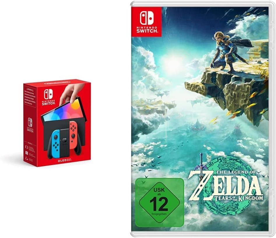 Nintendo The Legend Of Zelda: Tears Of The Kingdom Gra, Czarny & Nintendo Konsola Switch,… product image