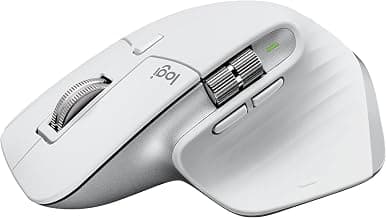 MX Master 3S - Wireless Mouse with Ultra-fast Scrolling | Ergo, 8K DPI, Track on Glass, Quiet… product image