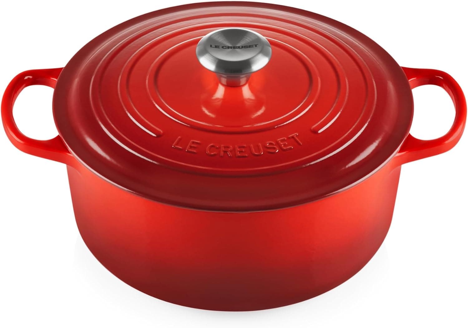 Le Creuset Signature Gusseisen-Bräter mit Deckel, Ø 26 cm, Rund, Für alle Herdarten und… product image