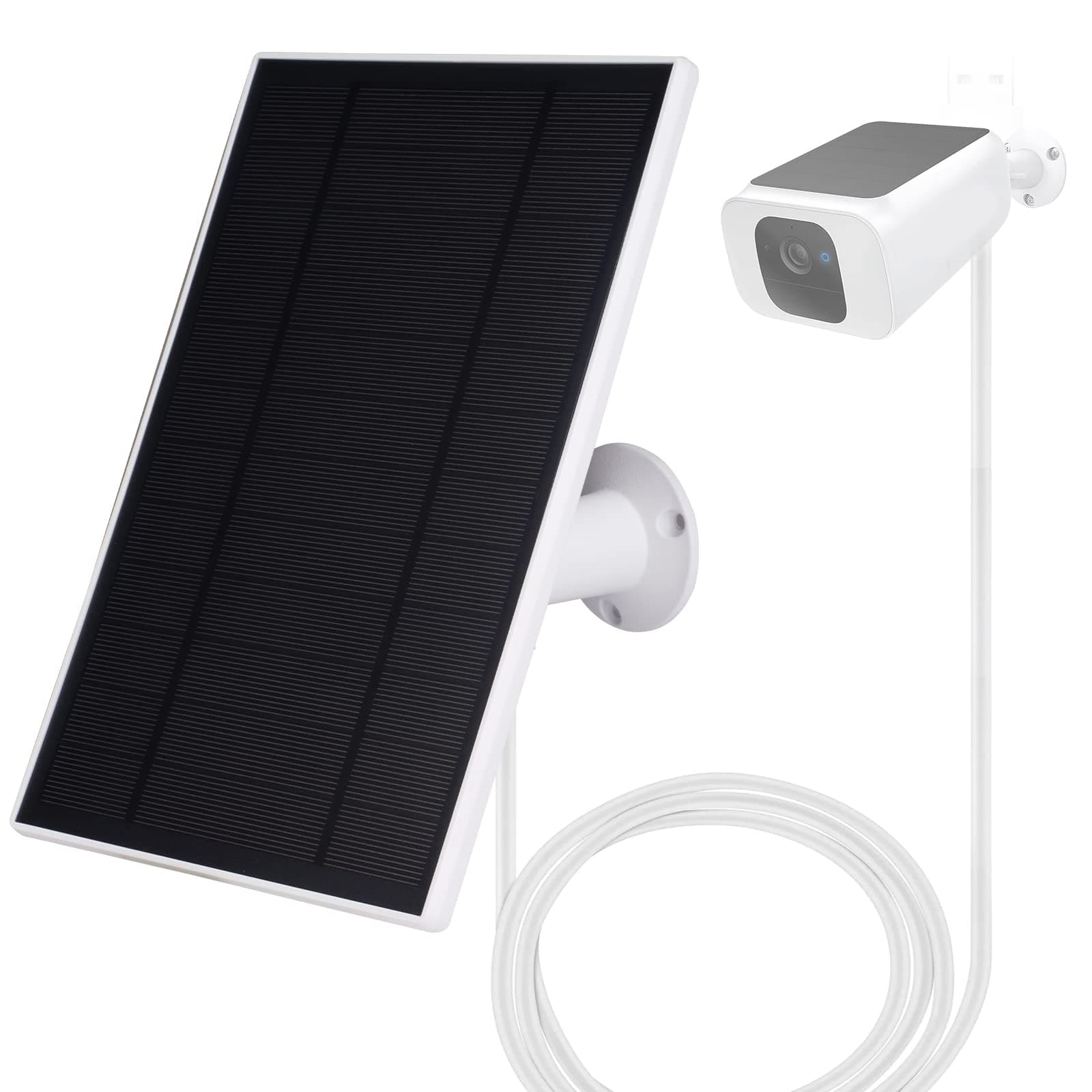 Offfay Solar Panel for Security Camera, 6W 5V Solar Panel Charger for Wireless IP Battery… product image