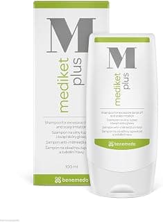 Mediket Plus Shampoo 100ml Serious Dandruff Scalp Itching Benemeto Switzerland Good Care Hair… product image