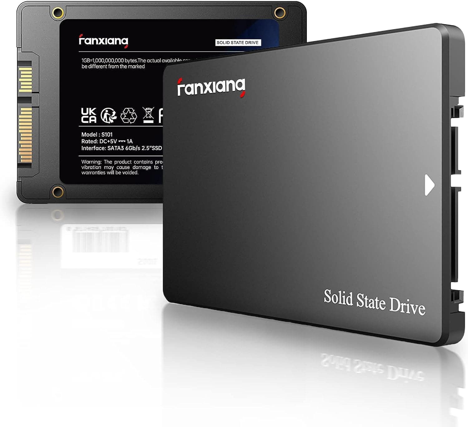 fanxiang SATA SSD 1TB Internal Solid State Drives 2.5 Inches, up to 550MB/s, SATA III Internal… product image