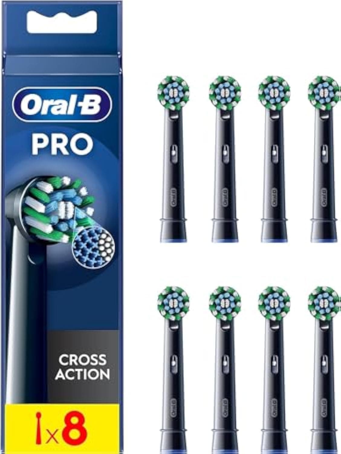 Oral-B Pro Cross Action elektryczna końcówka do szczoteczki do zębów, w kształcie litery X i… product image