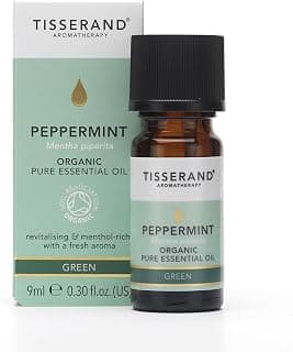 Tisserand Peppermint Organic Essential Oil - 9ml | Cool & Reviving Peppermint Aroma, 100%… product image