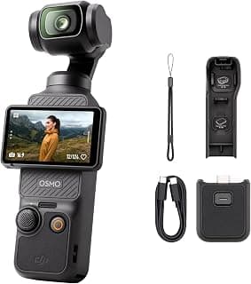 DJI Osmo Pocket 3, Vlogging Camera with 1'' CMOS & 4K/120fps Video, 3-Axis… product image