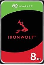Seagate 8TB IronWolf Internal NAS Hard Drive | SATA 6 Gb/s (ST8000VNZ02) | 5400 RPM. 24/7… product image