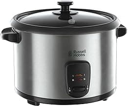 Russell Hobbs Electric Rice Cooker & Steamer, 1.8L, 10 Cup, 700W Power | Removable Nonstick… product image