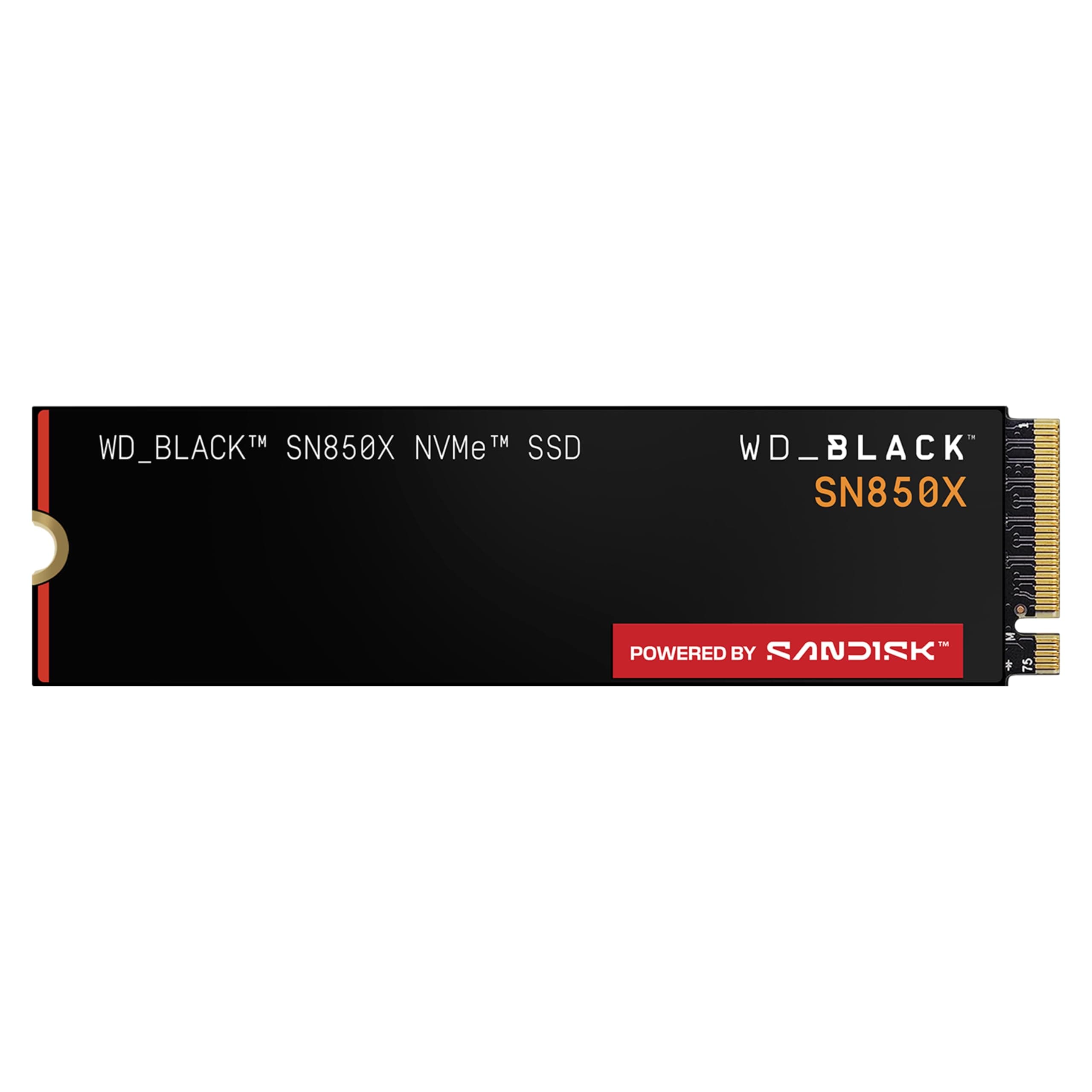 WD BLACK SN850X NVMe SSD 2TB (Up to 7,300 MB/s read speed, Up to 6,600 MB/s write speed, M.2… product image
