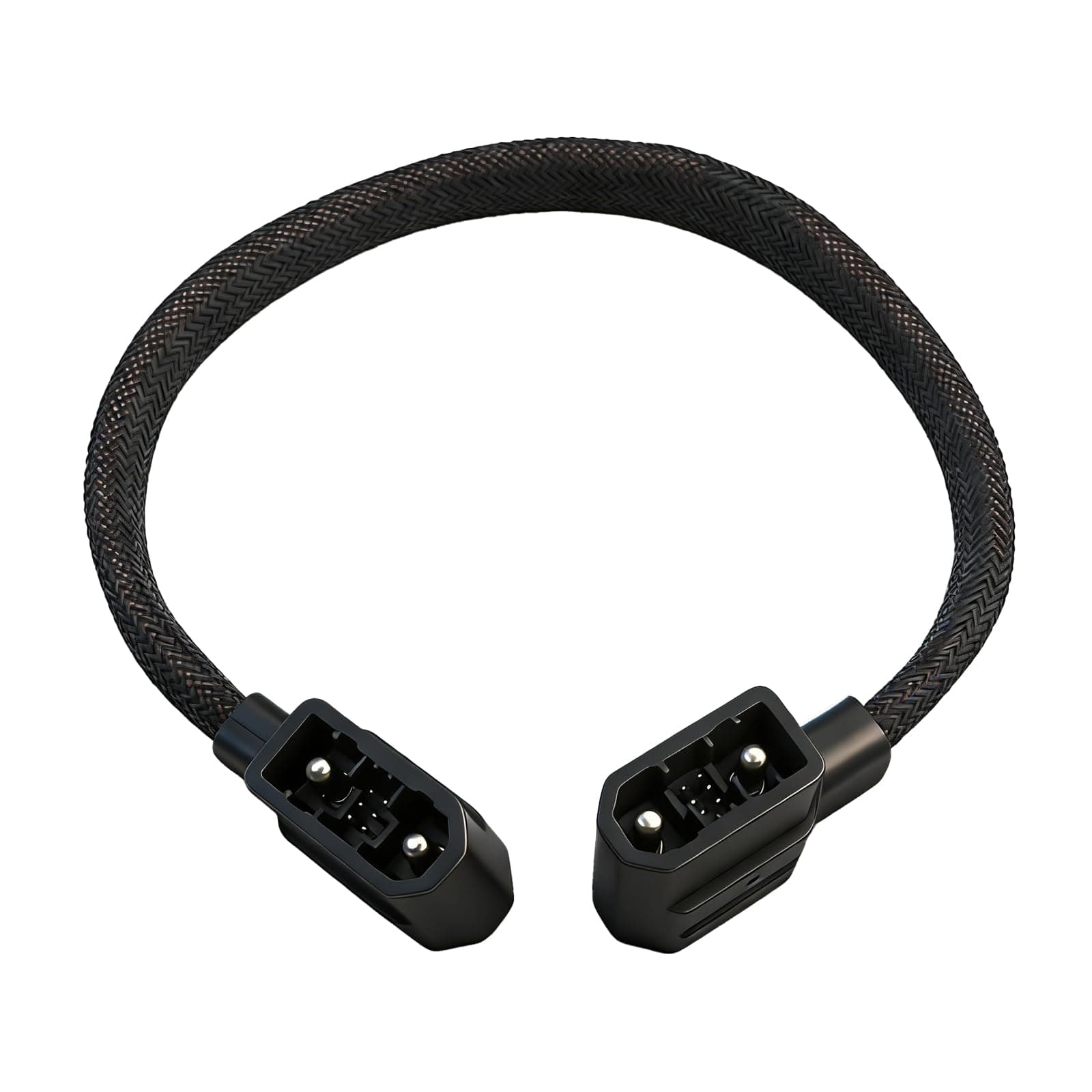 for EcoFlow Extra Battery Power Cord - 40 Inch Gray Braided Connection Cable for Delta… product image