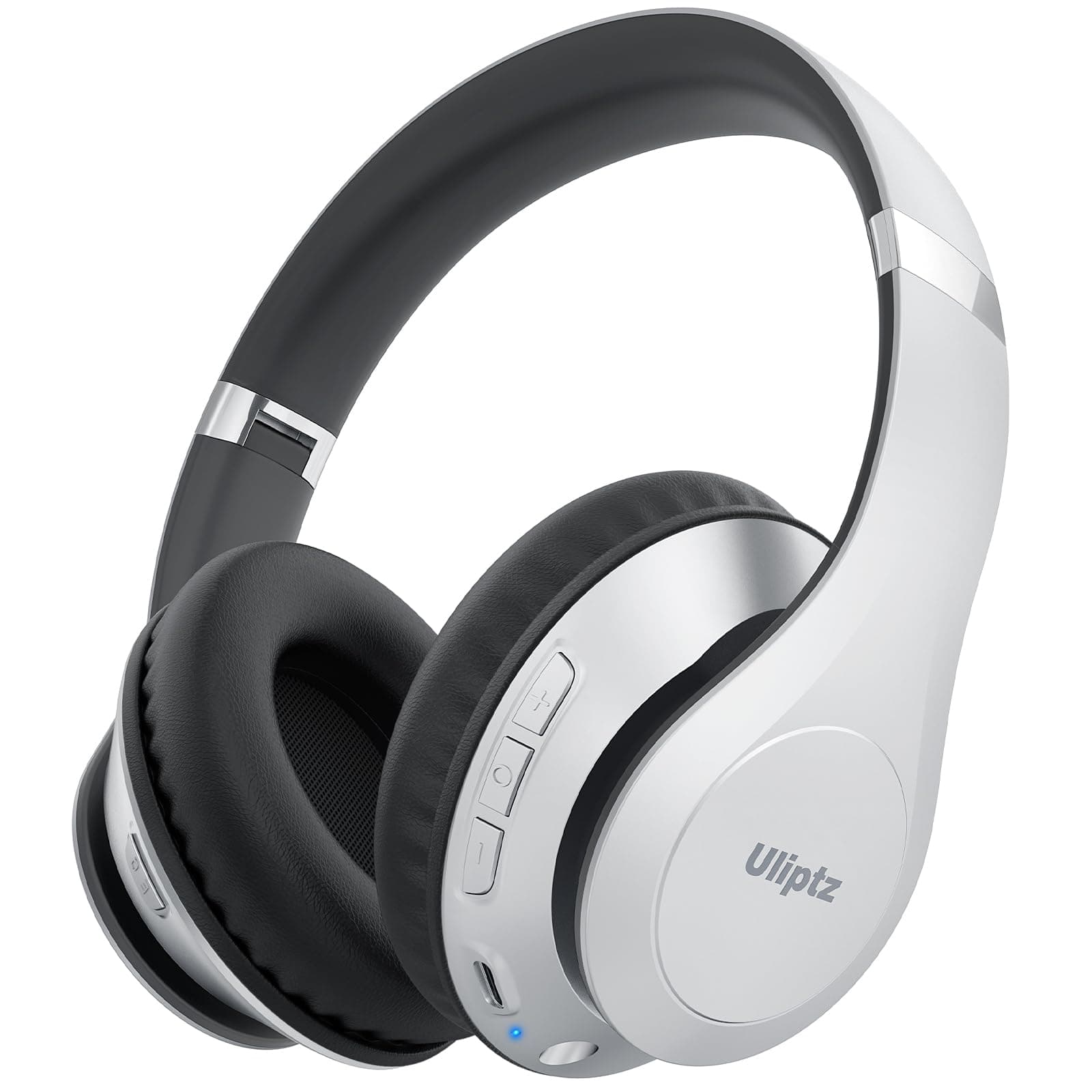 ULIPTZ Wireless Headphones Over Ear, 65 Hrs Playtime Bluetooth Headphones, 6 EQ Modes Foldable… product image