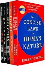 The Modern Machiavellian Series 5 Books Collection Set By Robert Greene(The Concise Laws of… product image