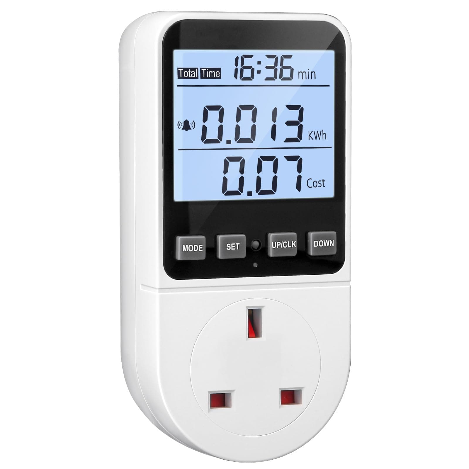 Power Meter Electricity Usage Monitor 8 Modes, Energy Monitor Plug with LCD Backlight Overload… product image