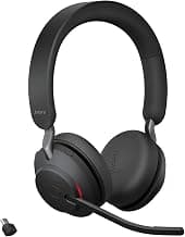 Evolve2 65 Wireless PC Headset, Noise Cancelling, UC-Certified Stereo Headphones with… product image