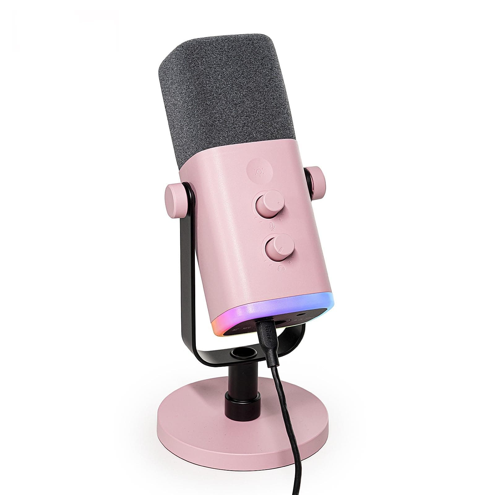 FIFINE USB XLR Mikrofon für Streaming Podcast Studio, Dynamisch Microphone Gaming PC mit Stummschalttaste, für PS4/5 Mac Mixer Soundkarten product image