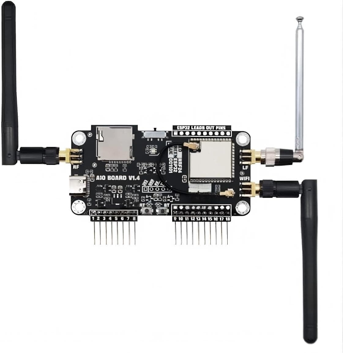 NRF24+ For ESP32 2.4G Module Expansion Card, WiFi 3-in-1 Template For Flipper Zero CC1101… product image