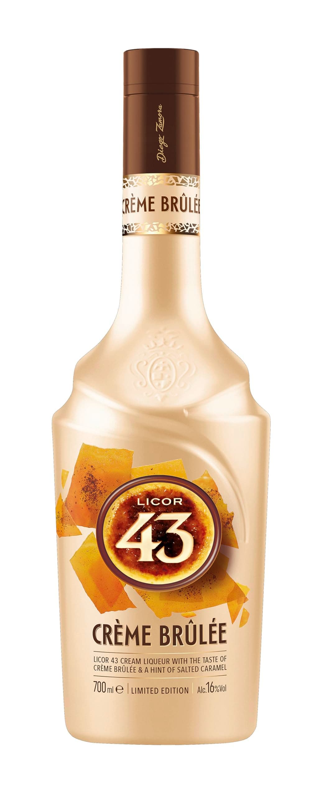 Licor 43 Crème Brûlée, Ideal Spanish Cream Liqueur, 70 cl, 16 Percent ABV, a fusion of the… product image