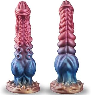 9.7in Huge Fantasy Monster Tentacle Dildo, Large Dragon Horse Thick Knot Giant Big Dog Alien… product image