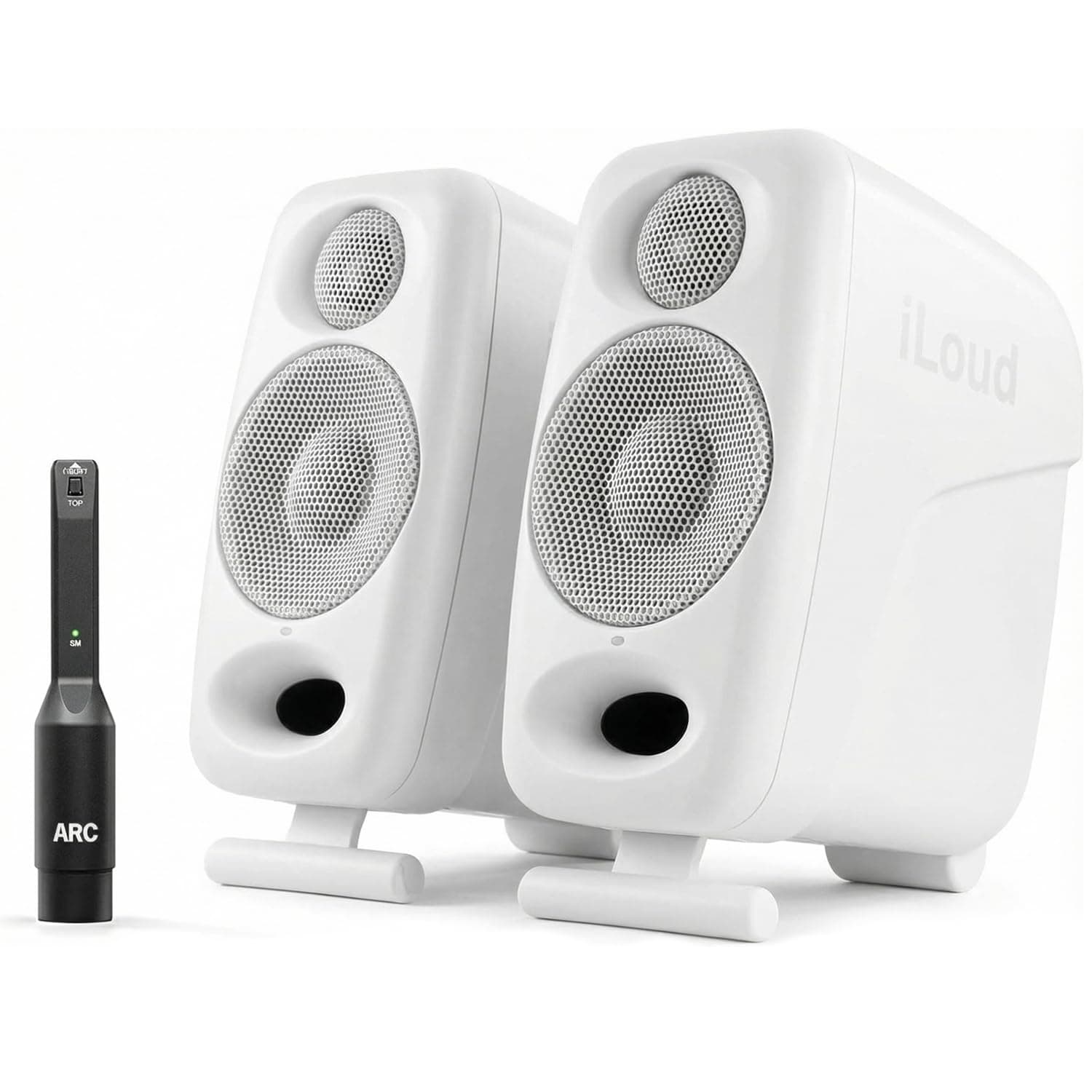 IK Multimedia iLoud Micro Monitor Pro - Pair - 2-Way bi-amped, highly portable, digitally… product image