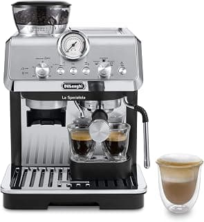 La Specialista Arte - Espresso Machine 3 Preset Drinks Metal | Manual Coffee Machine with… product image